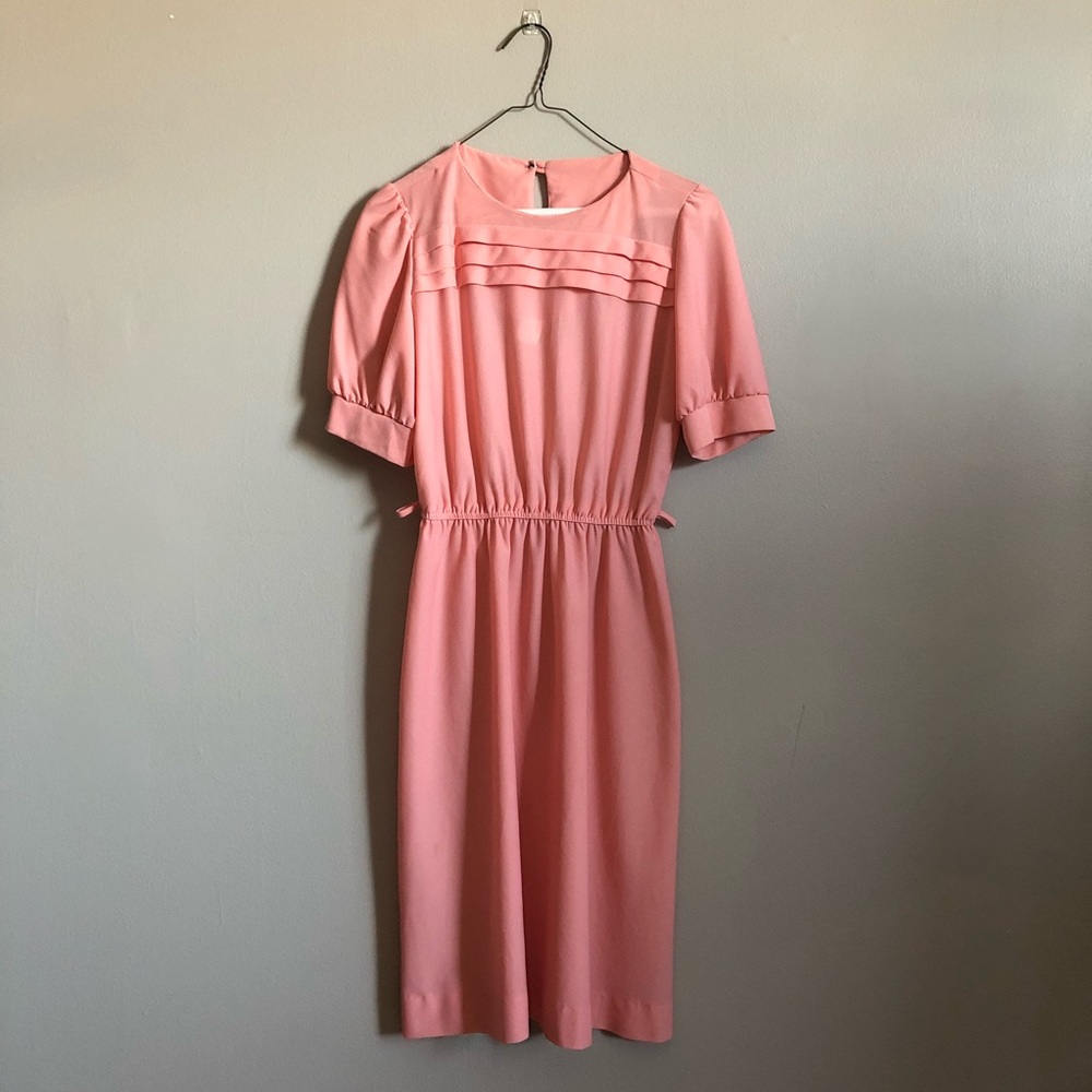Vintage Party Dress (Pink)